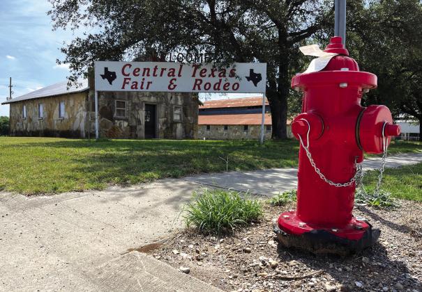 A new fire hydrant was recently installed on the southeast corner of East 5th Street (Highway 219) and South Avenue A in front of the Central Texas Fair &amp; Rodeo sign in time for the 2023 Central Texas Youth Fair and 72nd Annual Clifton Rodeo happening this week. Nathan Diebenow | The Clifton Record