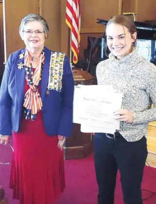 Six Bosque seniors recognized as DAR Good Citizens