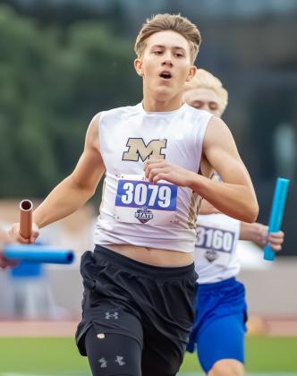 Meridian falls short of goal in 4x200-meter relay at Class 1A state meet