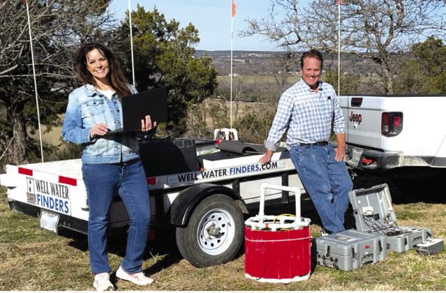 The Austin Technology Incubator recently accepted Teisha and Andrew Vandekop of Well Water Finders (from left) to commercialize their tech that determines the specs of groundwater down to 5,000 feet within minutes.