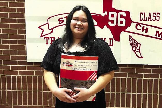 CHS band student selected as Texas All-State musician