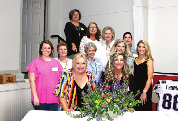 The Meridian Public Library board of directors put on a successful evening with their annual Jewels and Jeans fundraiser. (Back row left to right) President Pam Hardcastle, Assistant Librarian Tina Sarter, Secretary Jennette Kattner, Lori Choate (Middle row left to right) Kamree Nieuwenhuis, Executive Director Marianne Woerner, Treasurer Diane Mobley, Dana Williams, Kerry Hicks (Front row left to right) Melba Catchings and Vice President Katie Brasfield. Brook DeZavala | Meridian Tribune