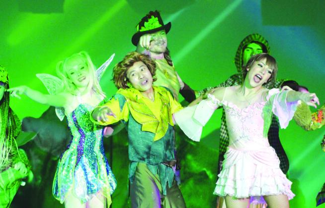 Nathan Diebenow | The Clifton Record Fairytales on Ice returned to the BAC’s Tin Building Theater with a marvelous production of “The Adventures of Peter Pan and Wendy” on Sunday, February 25.