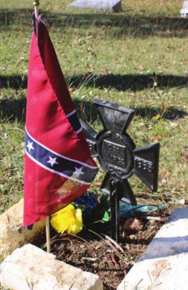 Unknown Confederate soldier receives new grave marker in Morgan Cemetery