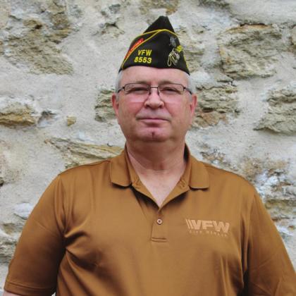 CAPT Ricky Richards, Commander of VFW Post 8553