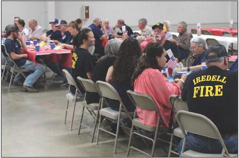 First responders from across Bosque County attended the 5th Annual First Responders Appreciation Dinner held by the City of Meridian at the Meridian Civic Center on Thursday, September 21. Nathan Diebenow | Meridian Tribune