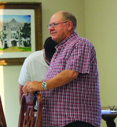 After 36 years working for the city of Meridian, Lloyd Michael Walker officially retired as the public works director. He received a standing ovation from the Meridian council members and the guests during the Meridian City Council meeting on Monday, June 12. Nathan Diebenow | Meridian Tribune