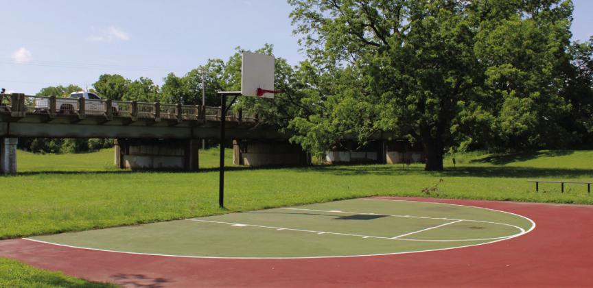 Young adults might be able to play basketball at Meridian Lions Park at night soon thanks to movement to upgrade the light via the Meridian City Council. Nathan Diebenow | Meridian Tribune