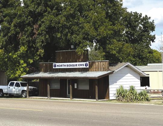 The North Bosque EMS Station in Clifton is moving to the corner of Mary Street and North Avenue G (Highway 6) in Clifton. Nathan Diebenow | The Clifton Record
