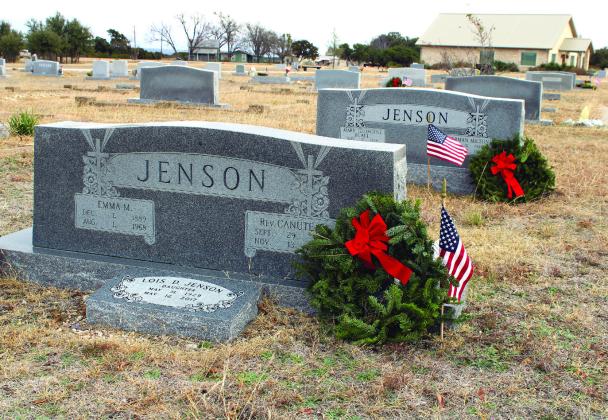 For the fifth consecutive year Cranfills Gap is participating in the Wreaths Across America, laying wreaths on veterans’ graves in the Cranfills Gap area during Christmastime. Fundraising is underway - contact a committee member to find out how you can donate. File Photo | The Clifton Record