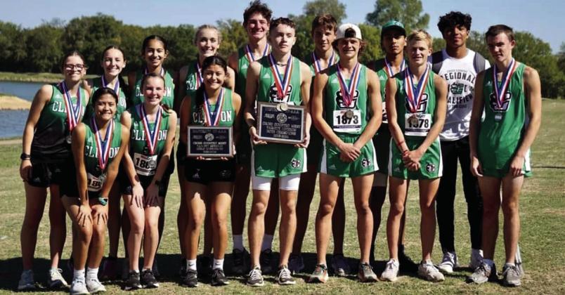 Clifton boys won the district title at the District 17-3A Championships in Keene, Lady Cubs took second place. Photo courtesy of Clifton High School Yearbook Staff